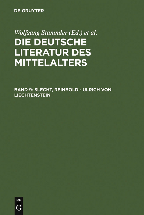 Slecht, Reinbold - Ulrich von Liechtenstein - 