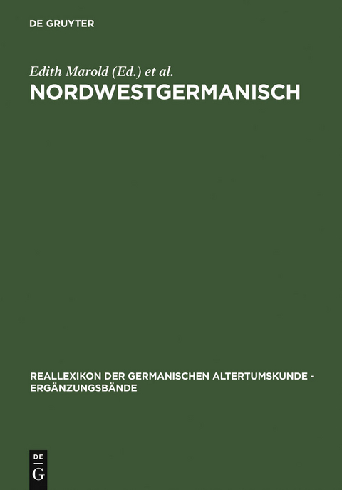 Nordwestgermanisch - 