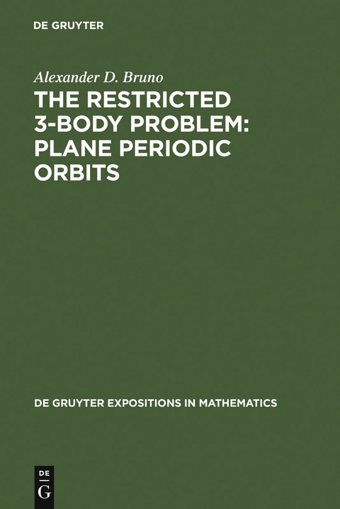 The Restricted 3-Body Problem: Plane Periodic Orbits - Alexander D. Bruno