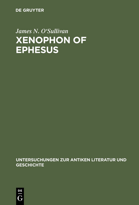 Xenophon of Ephesus - James N. O'Sullivan