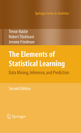 Elements of Statistical Learning -  Jerome Friedman,  Trevor Hastie,  Robert Tibshirani