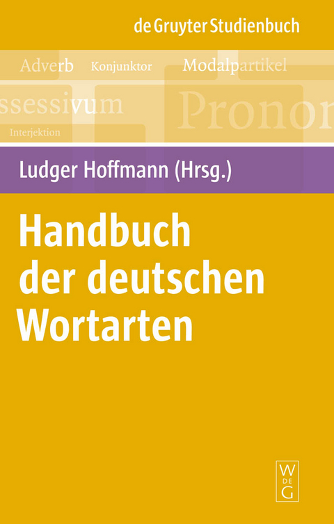 Handbuch der deutschen Wortarten - 