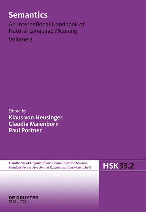 Semantics. Volume 2 - 