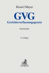 Gerichtsverfassungsgesetz - Kissel, Otto Rudolf