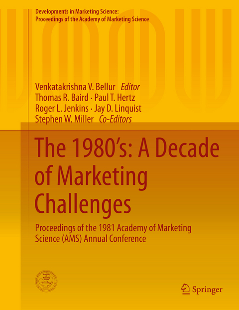 The 1980’s: A Decade of Marketing Challenges - 