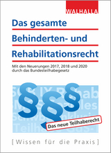 Das gesamte Behinderten- und Rehabilitationsrecht - Walhalla Fachredaktion