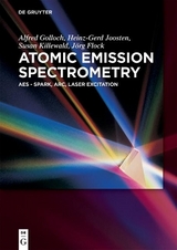 Atomic Emission Spectrometry - Heinz-Gerd Joosten, Alfred Golloch, Jörg Flock, Susan Killewald