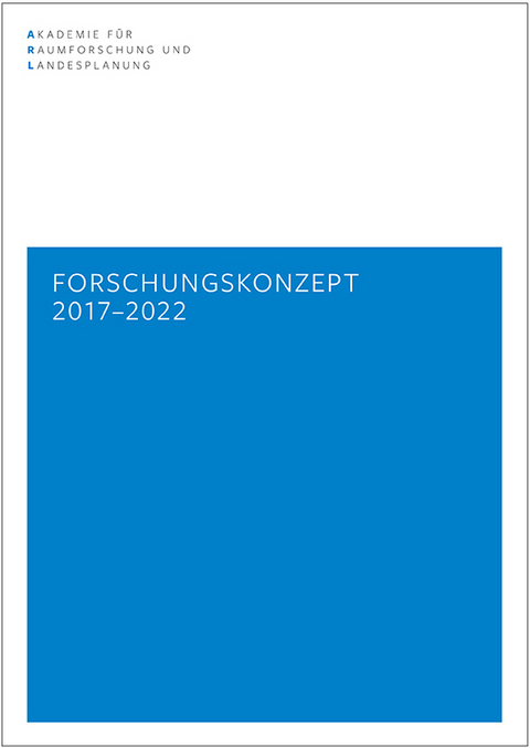 Forschungskonzept 2017 - 2022