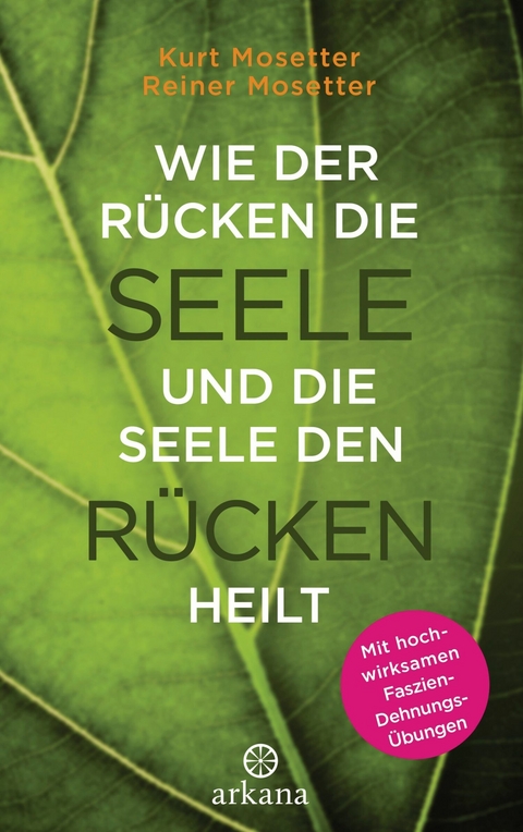 Wie der Rücken die Seele und die Seele den Rücken heilt -  Kurt Mosetter,  Reiner Mosetter