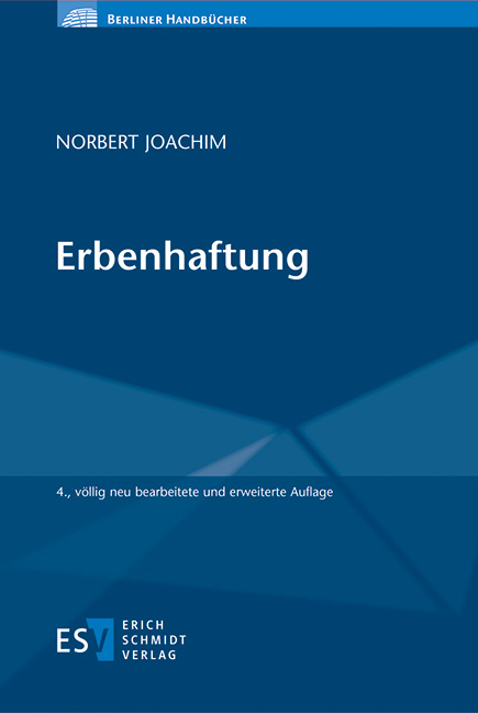 Erbenhaftung - Norbert Joachim