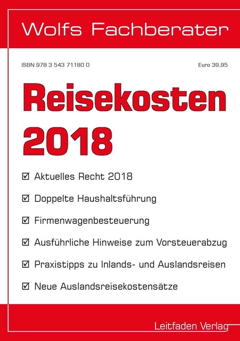 Reisekosten 2018