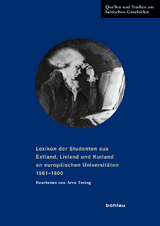 Lexikon der Studenten aus Estland, Livland und Kurland an europäischen Universitäten 1561-1800