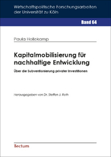 Kapitalmobilisierung für nachhaltige Entwicklung - Paula Hollekamp