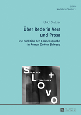 Über Rede in Vers und Prosa - Ulrich Steltner