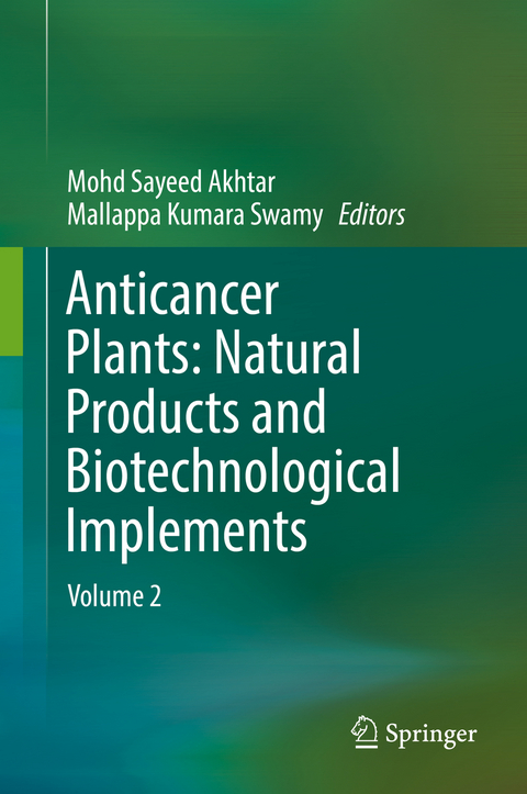 Anticancer Plants: Natural Products and Biotechnological Implements - 