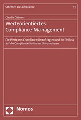 Werteorientiertes Compliance-Management - Claudia Dittmers