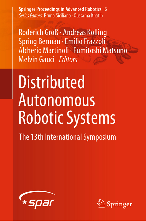 Distributed Autonomous Robotic Systems - 