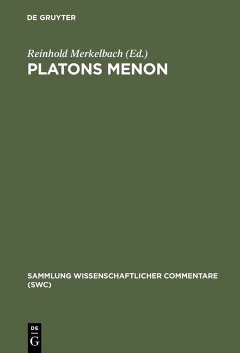 Platons Menon - 