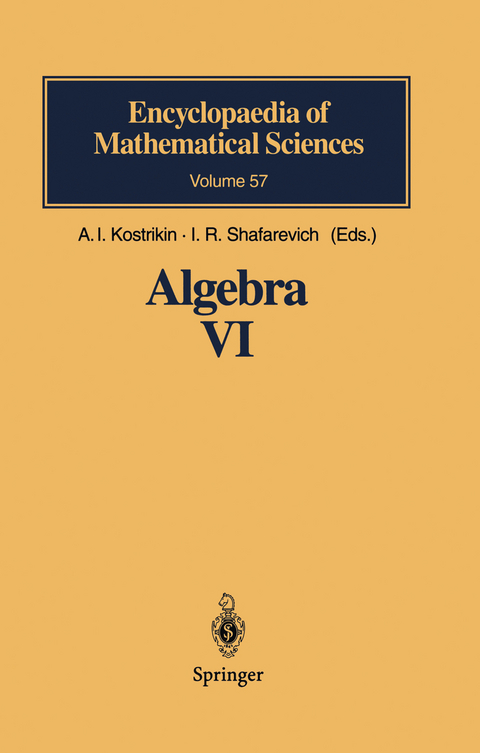 Algebra VI - 