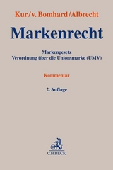 Markenrecht - Kur, Annette; Bomhard, Verena von; Albrecht, Friedrich