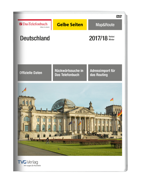 Das Telefonbuch, Gelbe Seiten, Map&Route, Herbst/Winter 2017/18