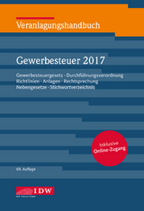 Veranlagungshandbuch Gewerbesteuer 2017 - Institut der Wirtschaftsprüfer