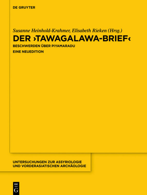 Der "Tawagalawa-Brief" - 