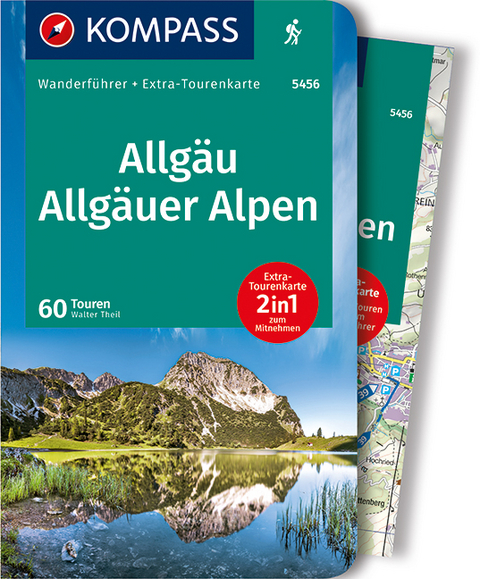 KOMPASS Wanderführer Allgäu, Allgäuer Alpen - Walter Theil