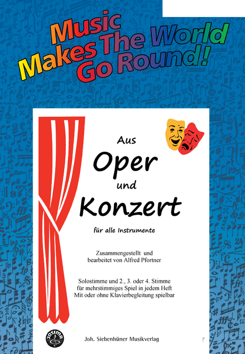 Music Makes the World go Round - Aus Oper und Konzert - Stimme 1+2+3+4 in C - Posaunenchor