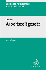 Arbeitszeitgesetz - Greiner, Stefan