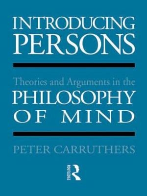 Introducing Persons -  Peter Carruthers