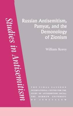 Russian Antisemitism Pamyat/De -  COREY