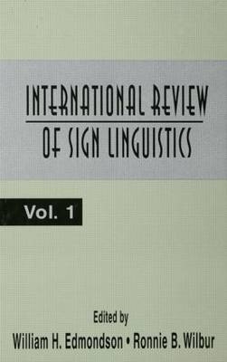 International Review of Sign Linguistics - 