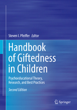 Handbook of Giftedness in Children - Pfeiffer, Steven I.