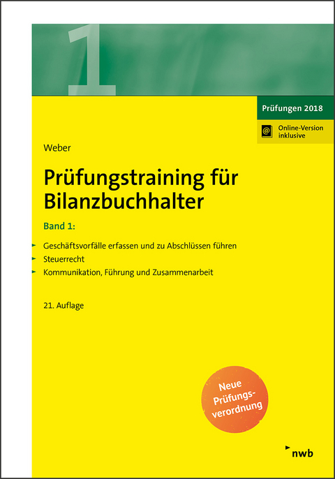 Prüfungstraining für Bilanzbuchhalter, Band 1