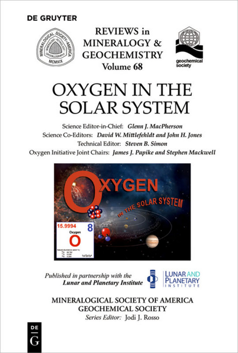 Oxygen in the Solar System - 