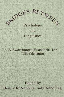 Bridges Between Psychology and Linguistics - 