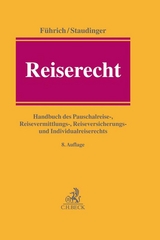 Reiserecht - Führich, Ernst; Staudinger, Ansgar