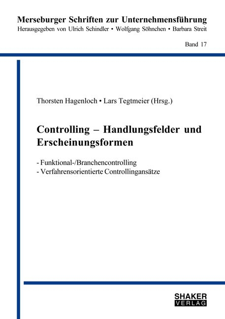 Controlling – Handlungsfelder und Erscheinungsformen - 