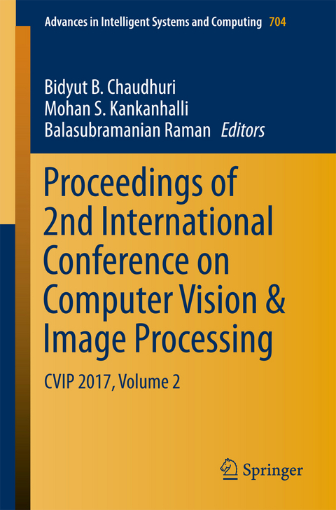 Proceedings of 2nd International Conference on Computer Vision & Image Processing - 