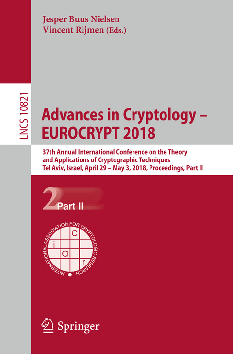 Advances in Cryptology – EUROCRYPT 2018 - 