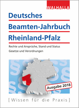 Deutsches Beamten-Jahrbuch Rheinland-Pfalz Jahresband 2018 -  Walhalla Fachredaktion