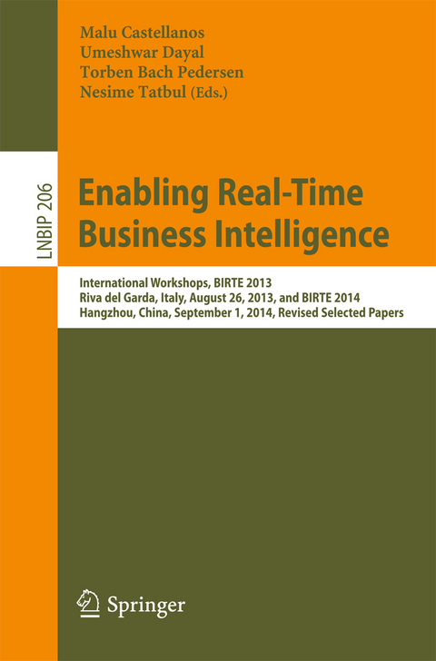 Enabling Real-Time Business Intelligence - 