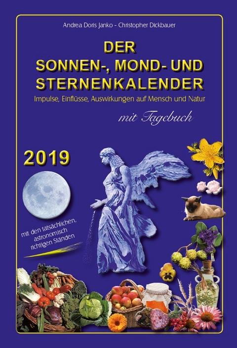 Der Sonnen-, Mond- und Sternenkalender 2019 - Andrea Janko