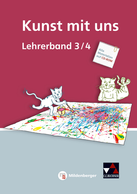 Kunst mit uns – Lehrerband 3/4 mit CD-ROM - 