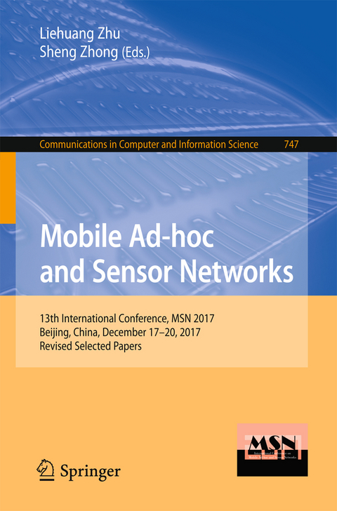 Mobile Ad-hoc and Sensor Networks - 