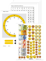 Mathetiger – Neubearbeitung Buchausgabe – Klasse 1 bis 4 / Mathetiger 2, Arbeitsbeilagen - Heidenreich, Matthias; Laubis, Thomas; Kinkel-Craciunescu, Martina