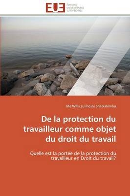 De la protection du travailleur comme objet du droit du travail - Me Willy Lulihoshi Shabishimbo