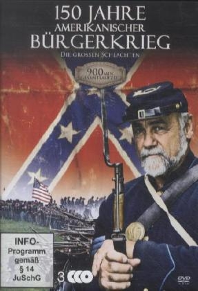 150 Jahre Amerikanischer Bürgerkrieg, 3 DVDs