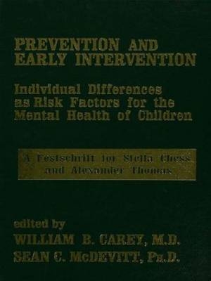 Prevention And Early Intervention -  William B. Carey,  Sean C. McDevit